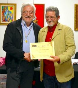 José Russotti premiato dall'associazione Asas di Messina