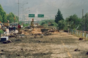 Il luogo della strage