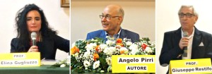 Da sinistra Elina Gugliuzzo, Angelo Pirri e Giuseppe Restifo