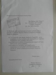 interrogazione marino