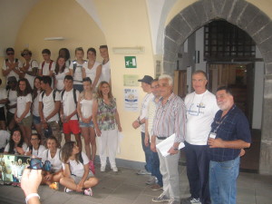 La scopertura della targa Kiwanis al Parco (1)