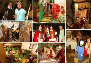 Alcune scene del Presepe Vivente 2015 nella Giudecca di CASTIGLIONE DI SICILIA