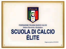 Targa Scuola Calcio Elite