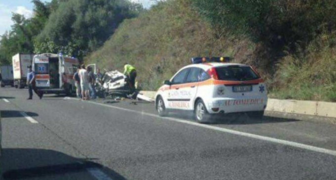 A18 grave incidente tra Giarre e Fiumefreddo tre i feriti. Il conducente in prognosi riservata