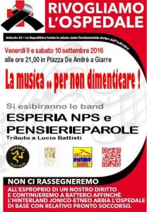 manifestazione ospedale