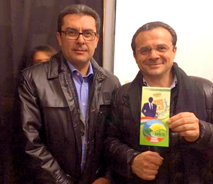 Vincenzo Pulizzi con Cateno De Luca