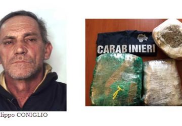 Nascondeva “solamente” 10 chili di marijuana in casa: arrestato 50enne. La droga avrebbe fruttato 100.000 euro