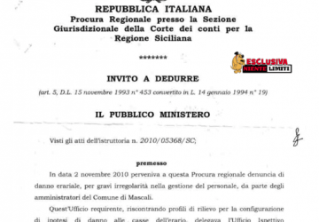 La nota della Corte dei Conti sui danni erariali di Mascali - DOCUMENTO