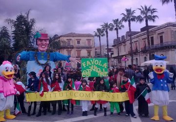 Giarre: il carnevale dei bambini