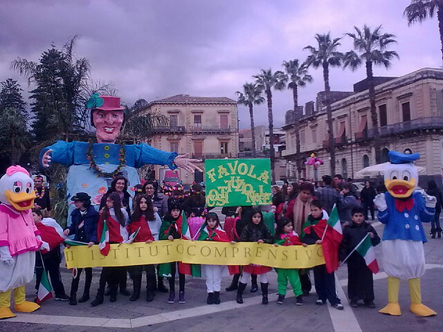 Giarre: il carnevale dei bambini