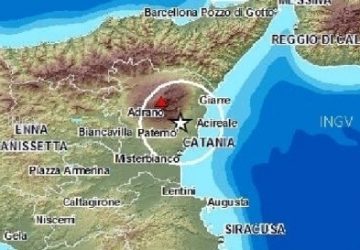 Scossa di terremoto nell'area pedemontana