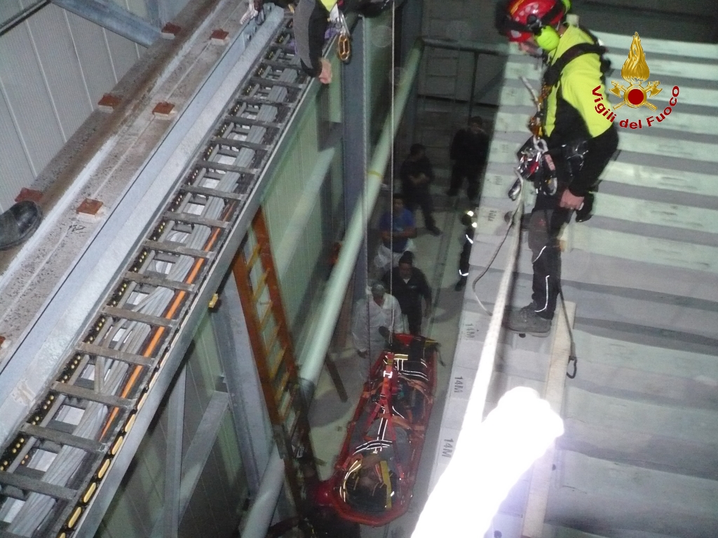 Catania, precipita operaio. Tragedia sfiorata