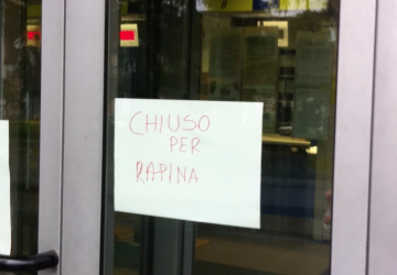 Giarre, rapina alla Posta centrale VIDEO