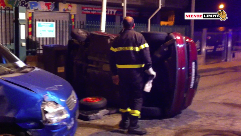 Giarre, grave incidente stradale: ferite due ragazze VIDEO