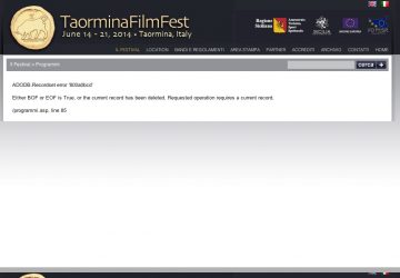 Taormina Film Festival 60&deg; edizione nell&rsquo;oblio?
