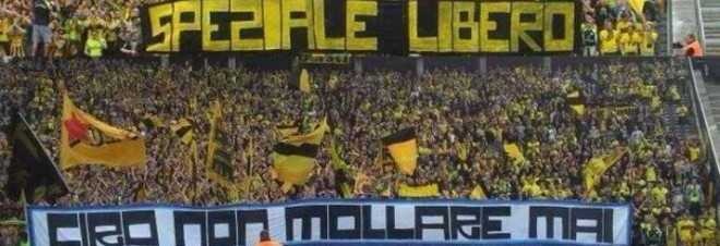 Giarre, sequestrato striscione con scritta Speziale Libero