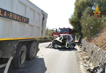 Misterbianco, brutto incidente sulla Sp 54 VIDEO