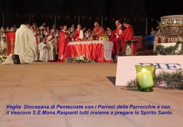 Giarre, una veglia di Pentecoste per rinsaldare la fede
