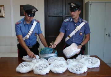 Librino, donna aveva in casa un supermercato della droga: 3 chili e mezzo di marijuana