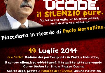 Acireale, i giovani si mobilitano per ricordare Paolo Borsellino