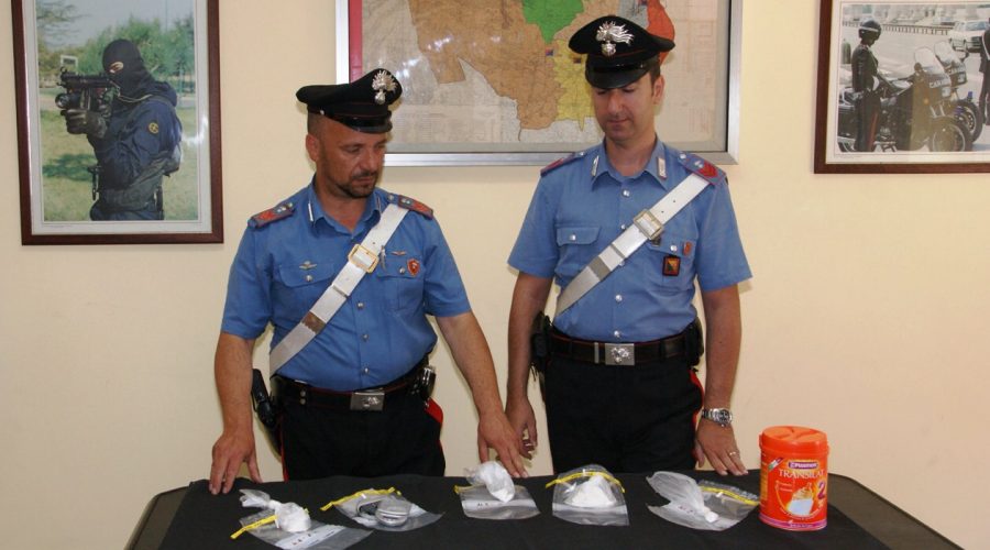 Giarre, arrestato per detenzione di cocaina