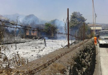 Macchia di Giarre, ennesimo incendio