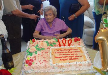 La nonnina di Mascali compie 100 anni