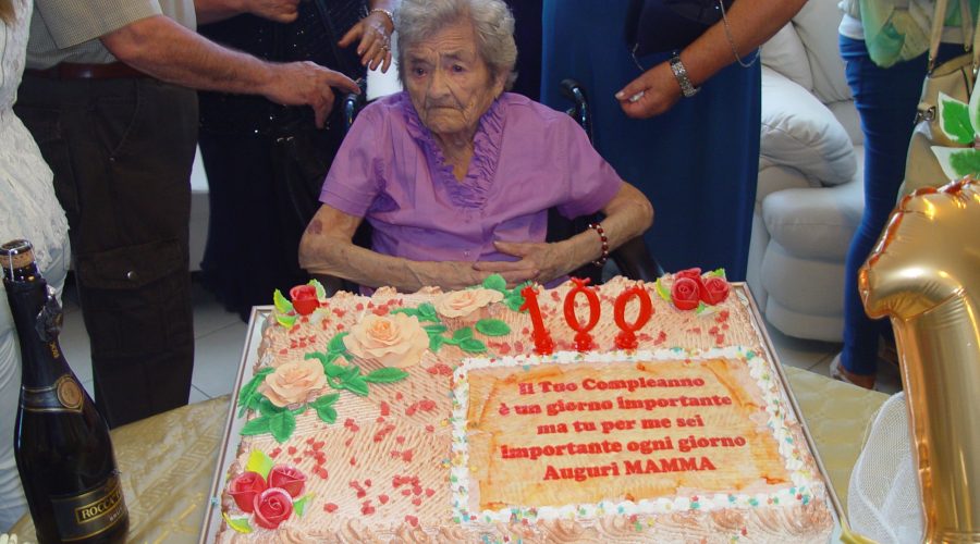 La nonnina di Mascali compie 100 anni