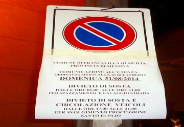 Francavilla: ladri di&hellip; divieti di sosta