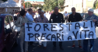 Forestali siciliani sempre più precari, altro che stabilizzazione
