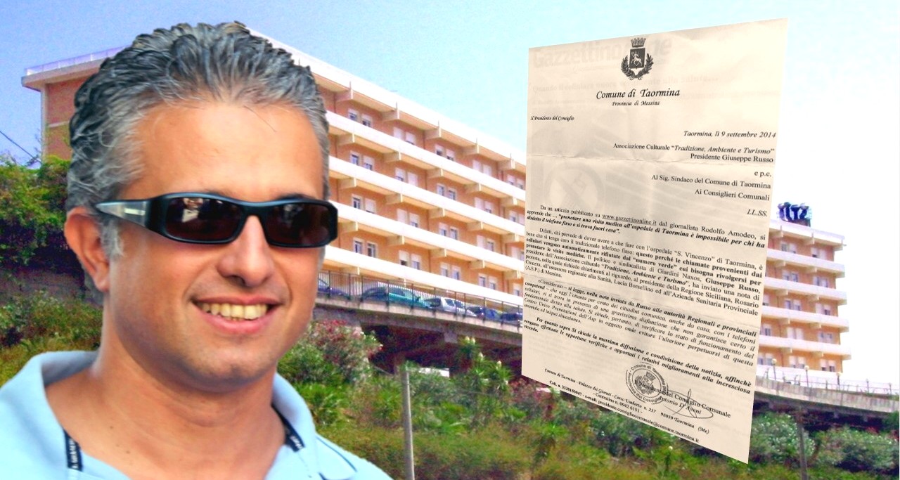 L’ospedale di Taormina e le prenotazioni “vietate” ai cellulari: scende in campo il presidente D’Aveni
