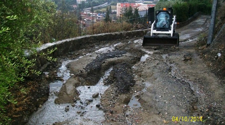 Calatabiano flagellata dal maltempo