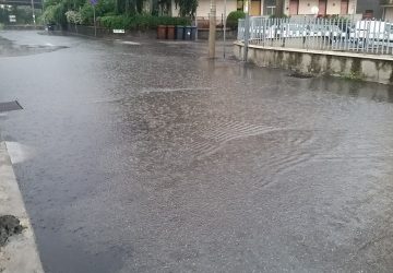 Maltempo: a Giarre allagamenti di abitazioni e garage. Numerosi interventi dei Vigili del fuoco