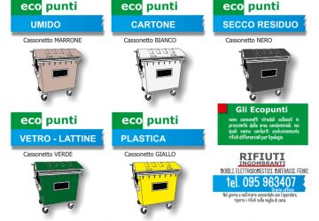 Giarre e la raccolta differenziata. Da oggi, cosa e come cambia