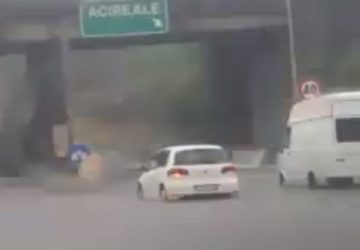 Il maltempo flagella la zona ionica della provincia di Catania