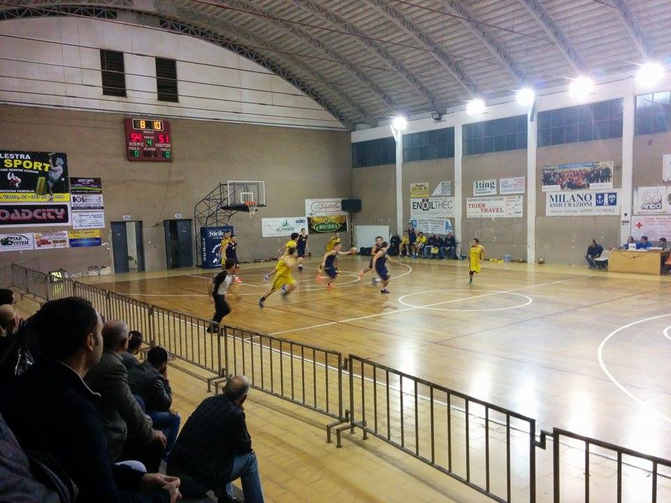 Basket Giarre – Virtus Trapani 72-62. Successo gialloblù al PalaJungo