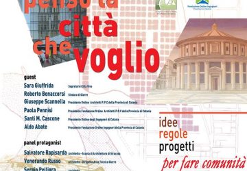 Giarre, domani convegno &ldquo;Penso la citt&agrave; che voglio&rdquo;
