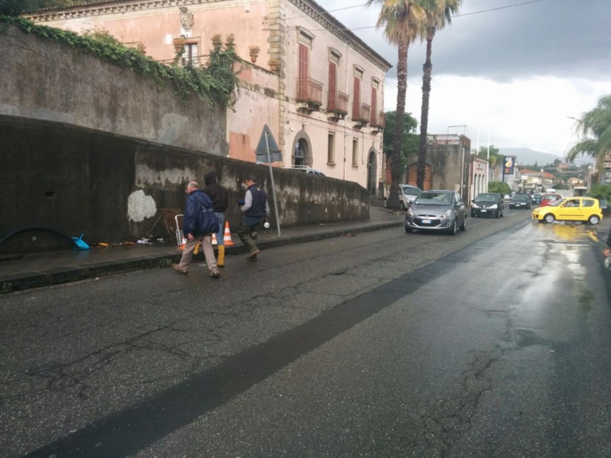 Giarre, ritorna l’acqua a Santa Maria la Strada