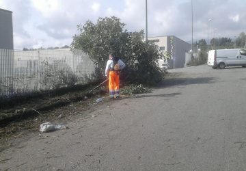 Giarre, Zona artigianale: al via interventi di scerbatura