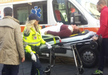 Giarre, grave incidente in via Callipoli: quattro feriti