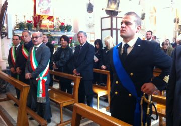 Riposto, celebrazioni Santa Barbara con la Marina Militare e i Vigili del fuoco