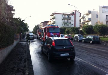 Giarre, divampa un incendio in un appartamento di viale Moro