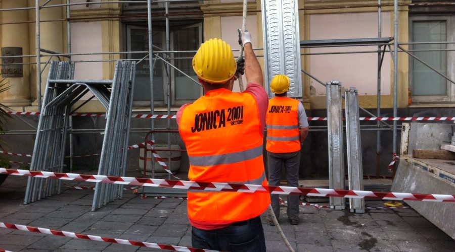 Giarre, al via i lavori di messa in sicurezza del Municipio