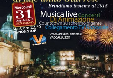 A Giarre tutto pronto per il Capodanno in piazza