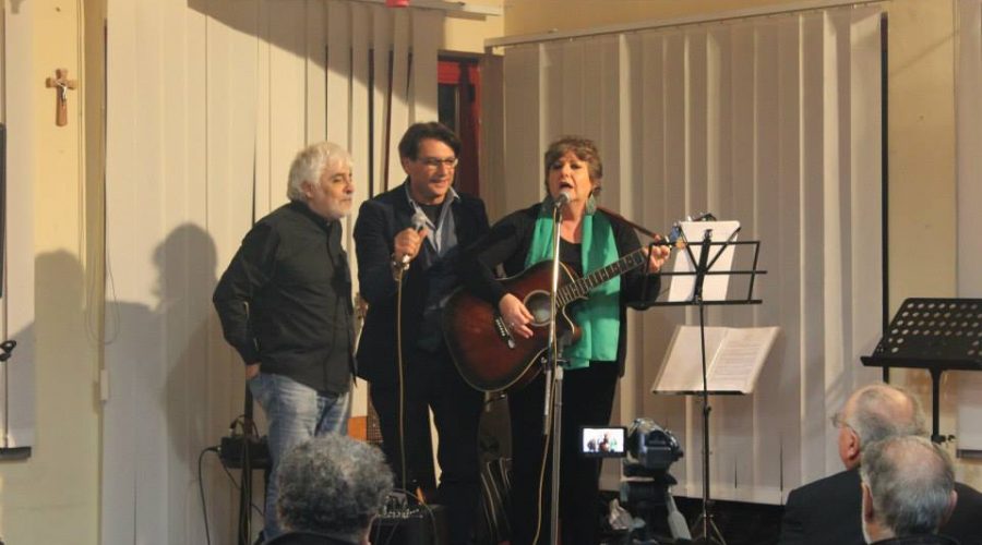 Cinzia Sciuto con Rosario Todaro e Gesuele Sciacca