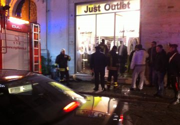 Giarre, attentato a negozio di corso Italia VIDEO