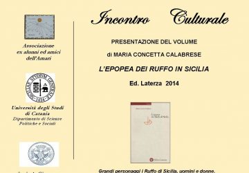 &ldquo;L&rsquo;epopea dei Ruffo in Sicilia&rdquo;, domani presentazione a Giarre