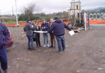 Rotatoria Trepunti, sopralluogo della V Commissione