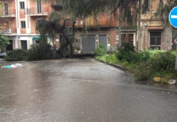 Giarre, tromba d&rsquo;aria. Le immagini delle zone pi&ugrave; colpite VIDEO