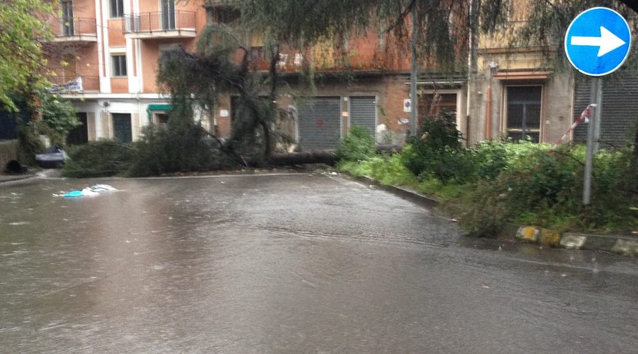 Giarre, tromba d’aria. Le immagini delle zone più colpite VIDEO